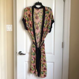 Anthropologie Pinkerton Floral Robe
